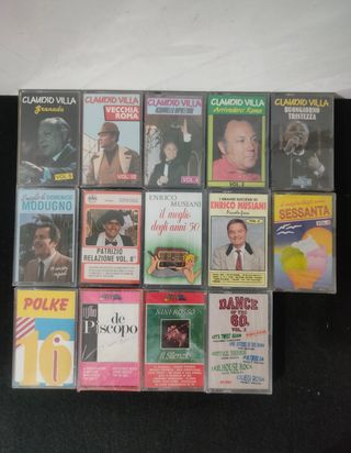 54 musicassette nuove