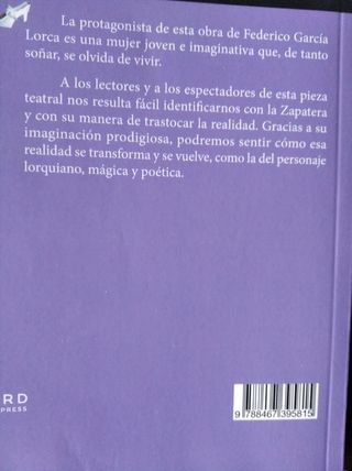 La zapatera prodigiosa. Oxford.