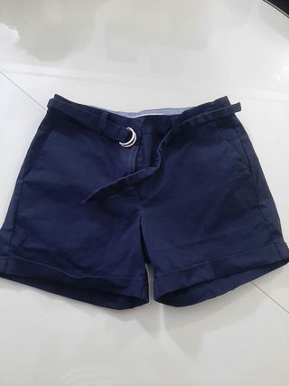 Bermuda mujer azul marino 