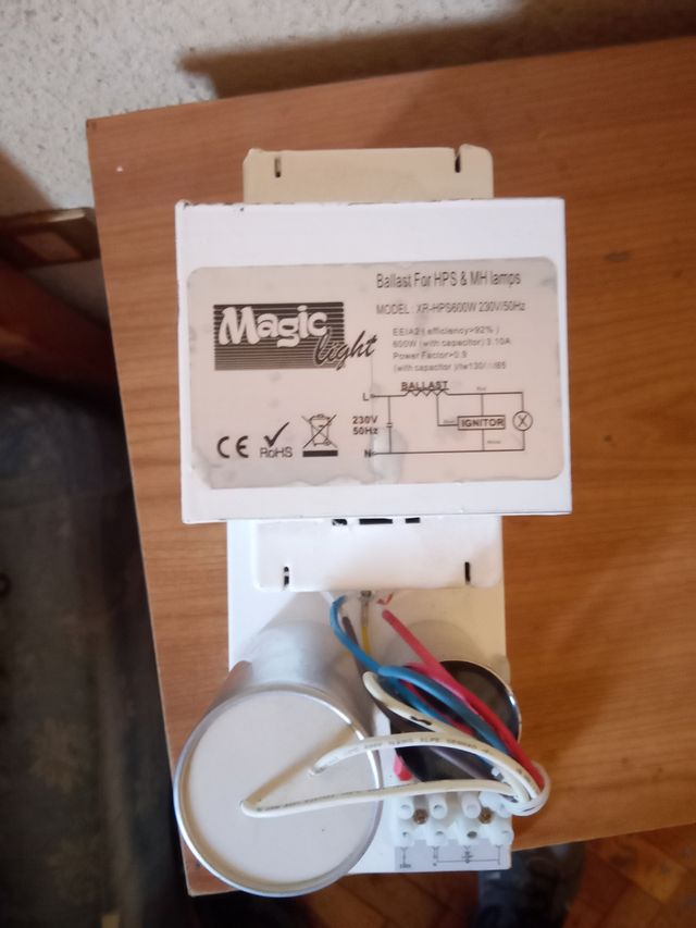 Balastro Magic light 600W