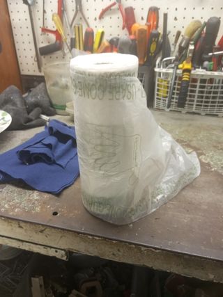 Sacchetti auto guanto in plastica