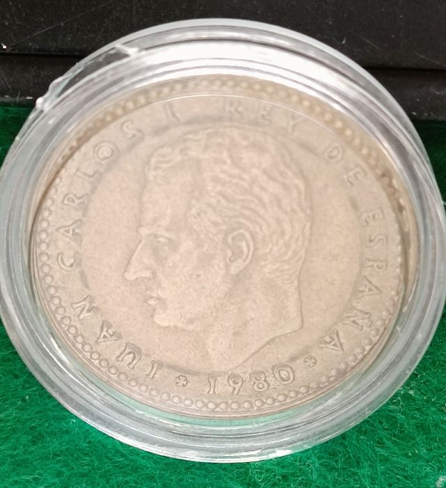 1 Peseta de 1980 *80 Mundial con error torneado