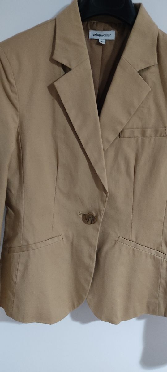 Blazer camel Celop Woman  Talla 40
