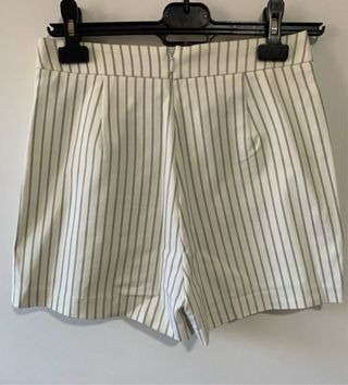 Falda pantalón rayas finas