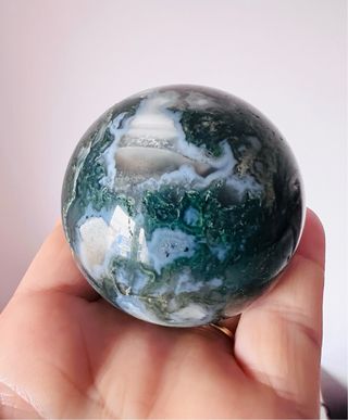 Esfera de Agata Musgo