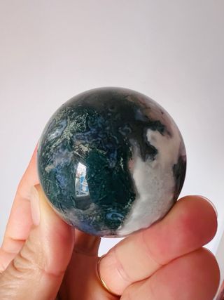 Esfera de Agata Musgo