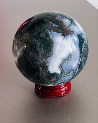 Esfera de Agata Musgo