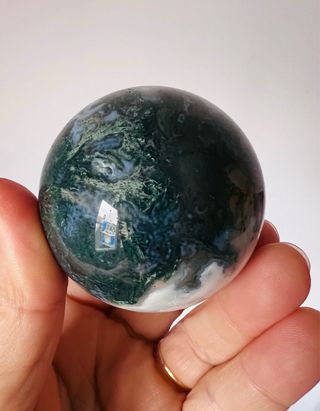 Esfera de Agata Musgo