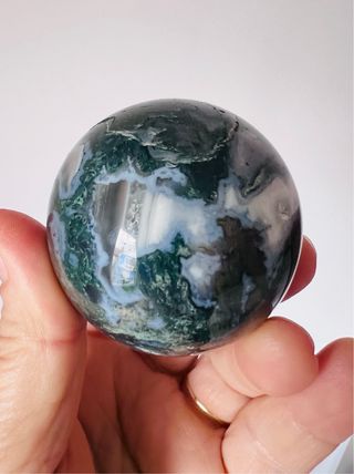Esfera de Agata Musgo
