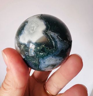Esfera de Agata Musgo