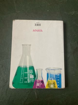 Libro 1° Bachillerato Física y Química Anaya