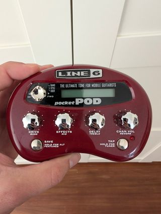 Line6 pocket pod multiefectos guitarra