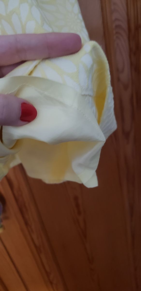 Vestido amarillo talla XL