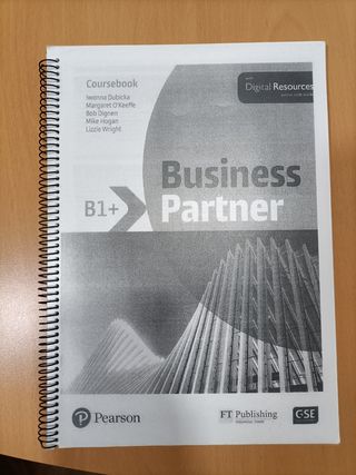 Libro Business Partner B1+ Coursebook