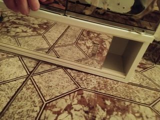 Armario de cuarto de baño con espejo