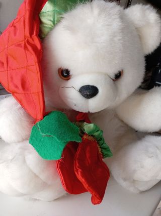 Peluche orso natalizio