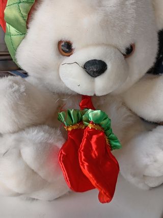 Peluche orso natalizio