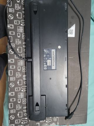 Teclado hp con lector de tarjetas 