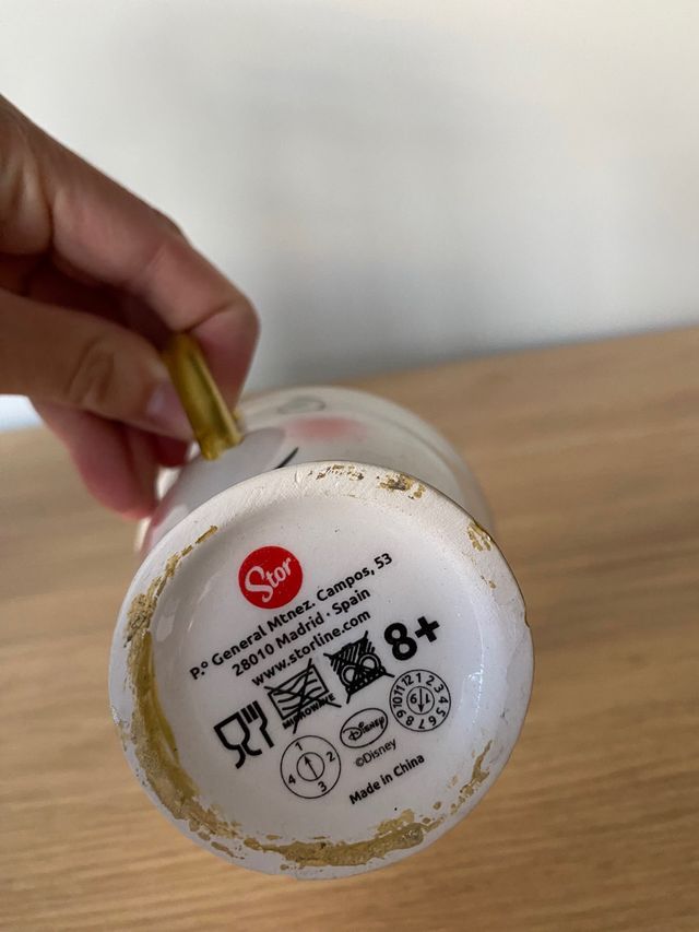 Taza chip bella y bestia