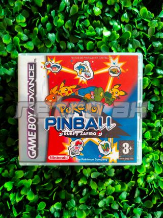 Caja Pokemon Pinball: Rubí y Zafiro