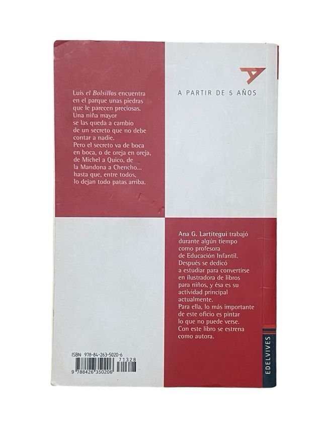 Libro a partir de 5 años “no se lo digas a nadie”