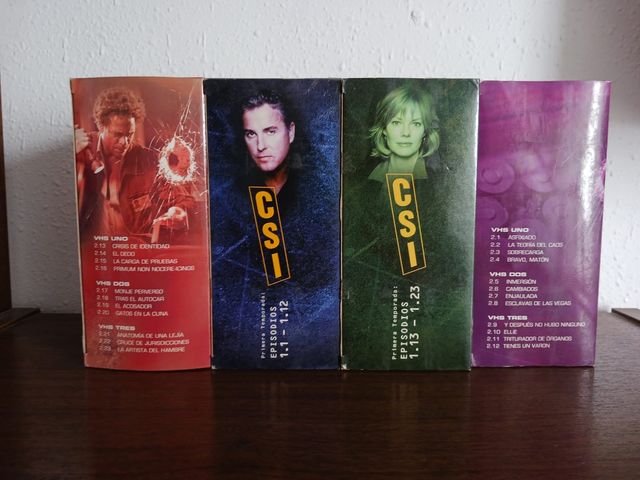 VHS de la serie CSI