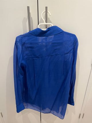 Blusa azul Massimo Dutti
