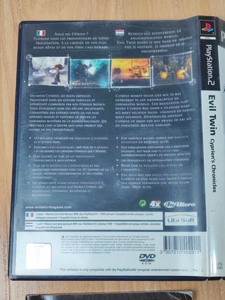 Evil twin ps2 pal fra