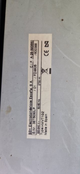 Placa modular Balay grill