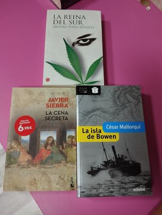 Pack Libros novelas lote
