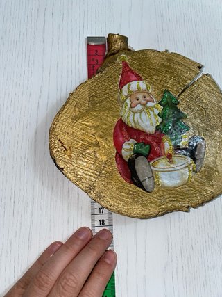 Lotto decorazioni natalizie Angelo Portacandela