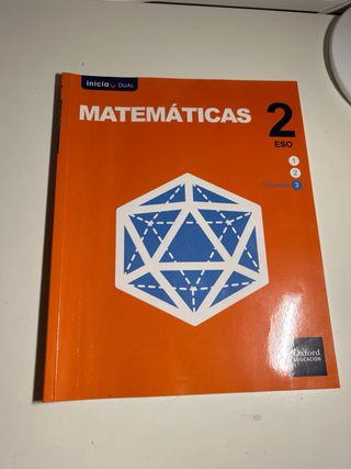 Libros de texto Matematicas 2ESO