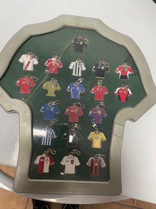 Colecion de camisetas de futbol antiguas