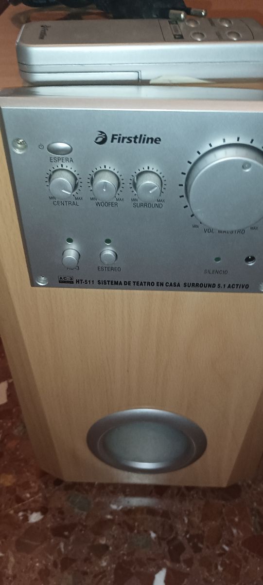 Amplificador de sonido cine en casa