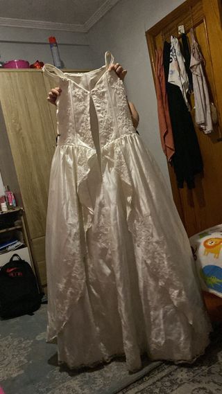 Vestido de novia real para halloween