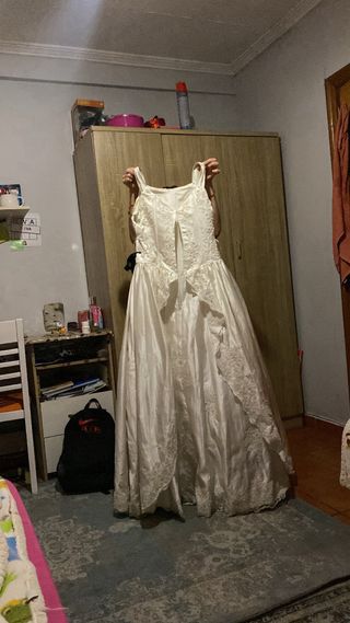 Vestido de novia real para halloween