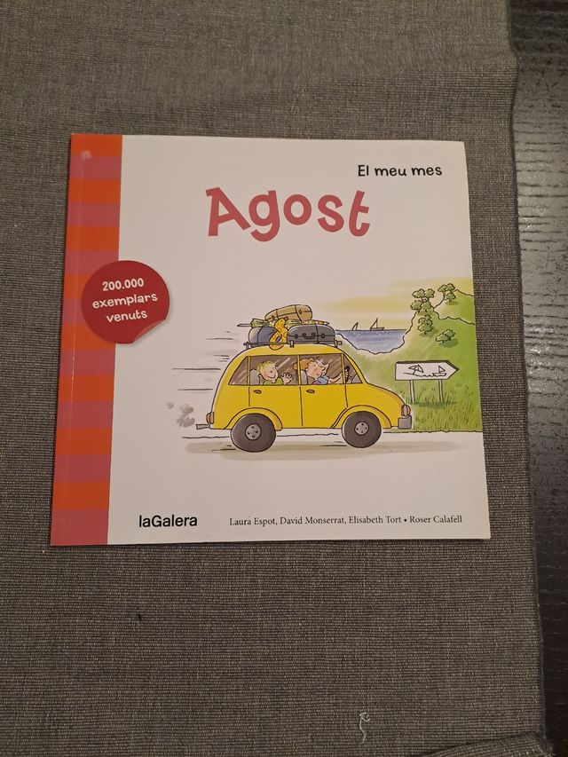 Libro infantil Agost