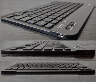 Teclado Bluetooth retroiluminado, + Descuento