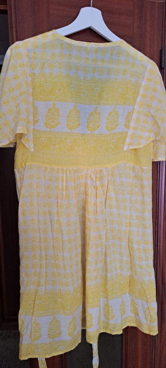 Túnica playa amarillo