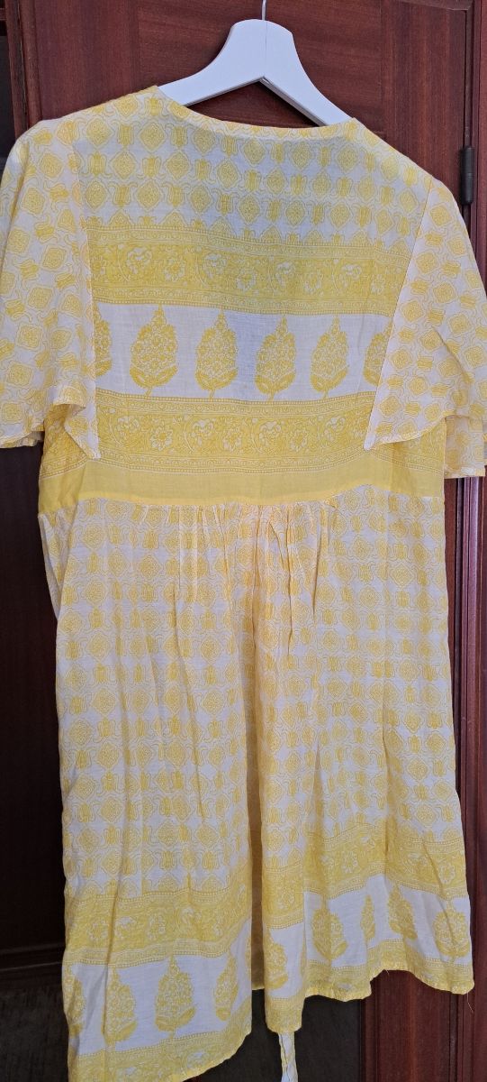 Túnica playa amarillo