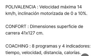 Cinta de correr domyos tc3