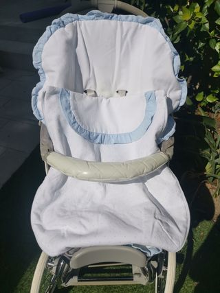 Cochecito y extras bebecar stylo clase