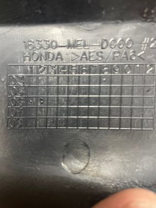 Embellecedores depósito HONDA