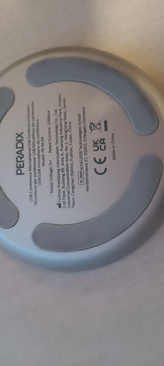 Altavoz micrófono Peradix