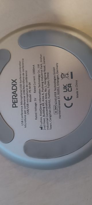 Altavoz micrófono Peradix
