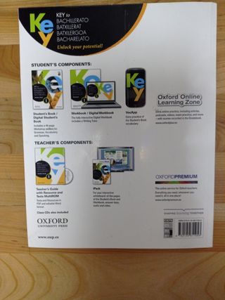 Key to Bachillerato Student's Book