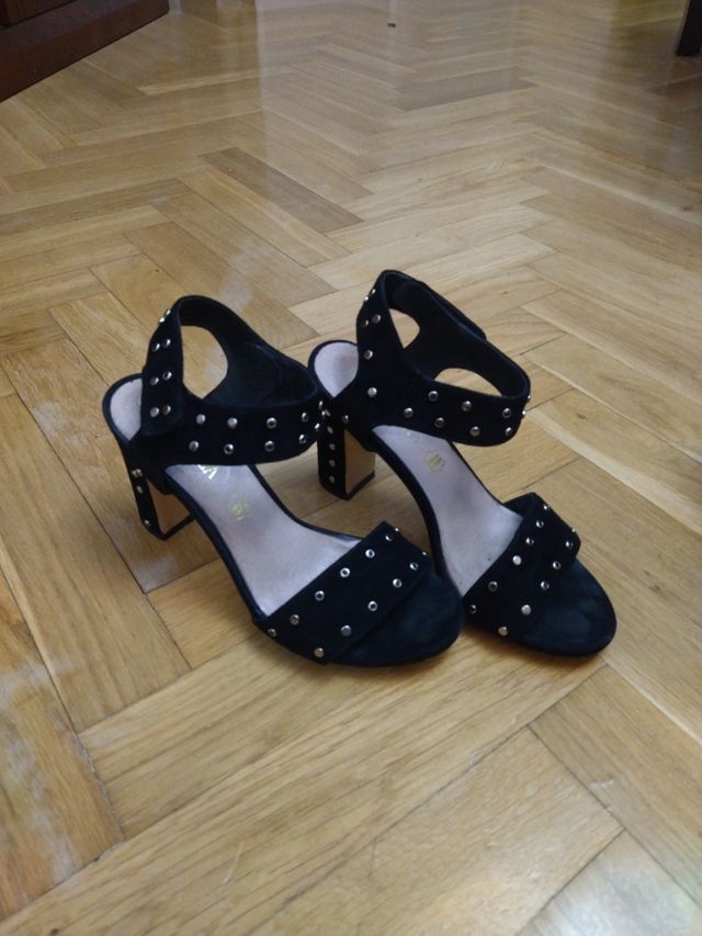 Sandalias mujer 37 tacón