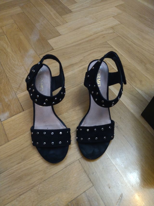 Sandalias mujer 37 tacón