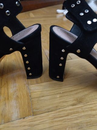 Sandalias mujer 37 tacón
