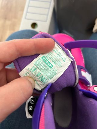 Patines infantiles talla 26-28